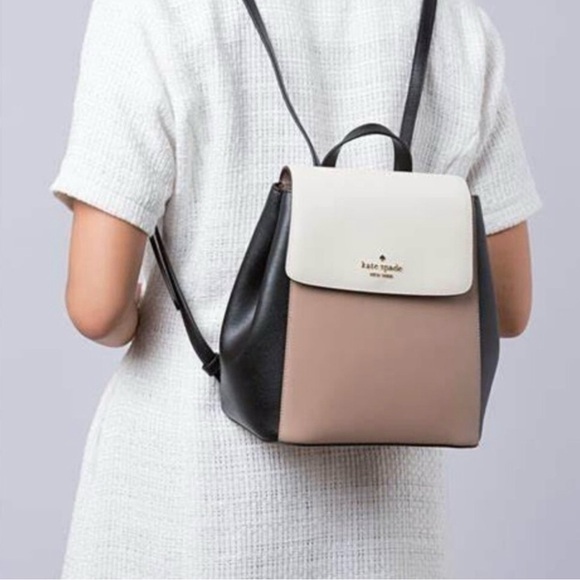 Kate Spade Madison Flap Backpack Multi - Picture 2 of 8